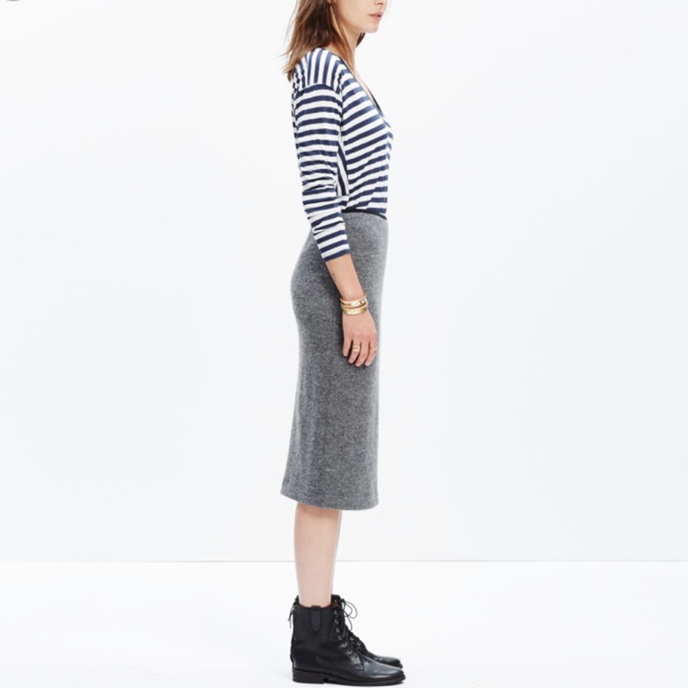 Madewell Pillar midi skirt - Picture 2 of 8